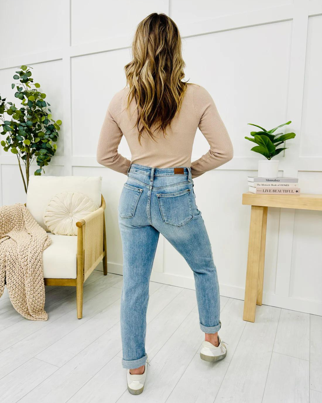 Pantalón Vaquero de Tiro Medio