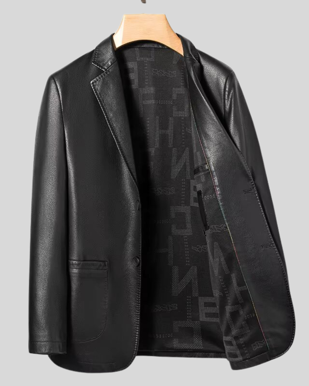 Chaqueta de Cuero Elegante de Alta Calidad
