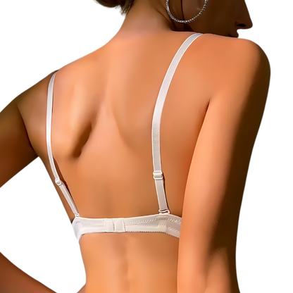 Sujetador con Push Up Escote Delantero para Todas las Tallas
