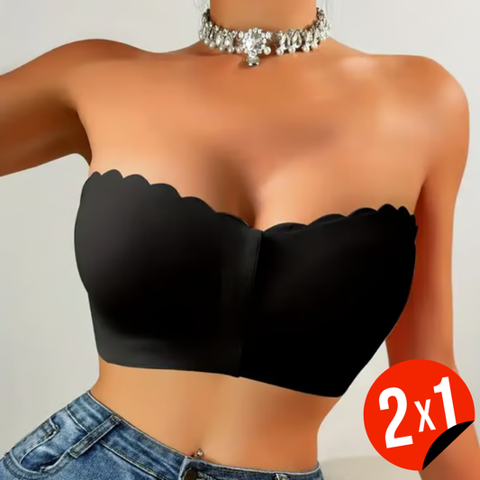 Sujetador Antideslizante con Push-up sin Tirantes (OFERTA 2X1)